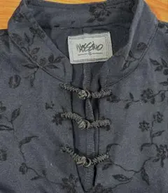 90's USA製　MOSSIMO ジャージー素材チャイナドレス風ワンピース