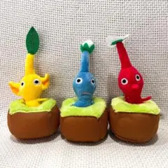 ピクミン 引っこ抜きぬいぐるみマスコット 全種セット