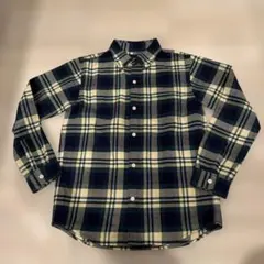 THE NORTH FACE チェック柄長袖シャツ 150