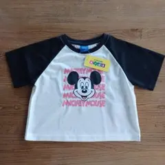 『新品』Disney ミッキーマウス Tシャツ .120サイズ