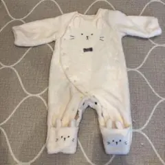 の*ん様 ウサギ耳付きロンパース 60