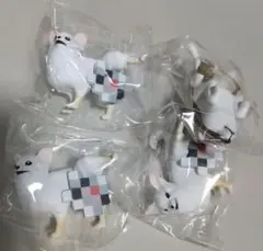 4点セット シバ チワワ モザイヌ ガチャ フィギュア