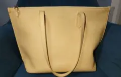 FURLA トートバッグ イエロー レザー