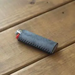 ブライドルレザー bicライターケース