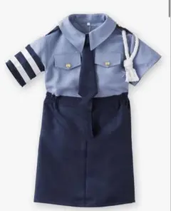 警察官 コスチューム 女の子用 130cm