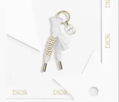Dior JADORE ロゴチャーム ホワイト