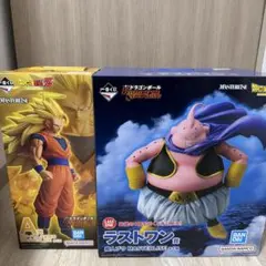 一番くじ ドラゴンボール A賞 超サイヤ人3孫悟空 ラストワン賞 魔人ブウ