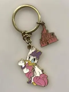 ディズニー デイジーダック キーホルダー