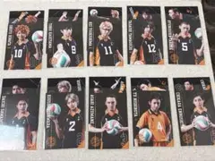 ハイキュー!! ハイステ　初代烏野　ブロマイド　特典付き