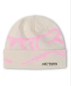 ARC'TERYX ピンク スケルトンニット帽 - メルカリ