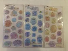 ちいかわ　メルティシュシュシーリングスタンプ風シール　3個セット