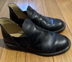 コム・デ・ギャルソン・オム・プリュス　サイドゴアブーツ　ショート　革靴　26㎝