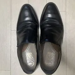 Clarksクラークス　ブラックレザーシューズ