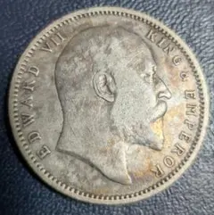 希少 1889年 最終年 ブラジル帝国 2000レイス銀貨 ペドロ2世 - メルカリ