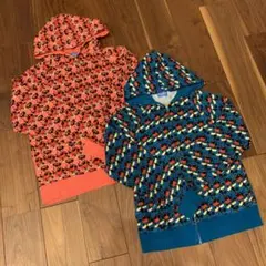 東京ディズニーリゾート ミッキーマウス柄 パーカー 2色セット