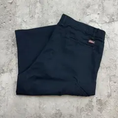 ディッキーズ　ワークパンツ　古着　ネイビー　紺色　W38 L32