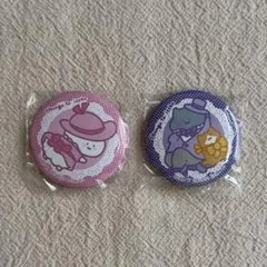 お文具といっしょ あそーとこれくしょんなのです2 お文具 缶バッジ