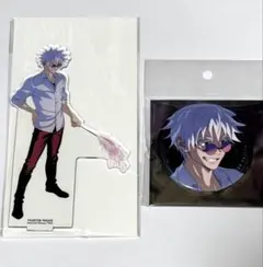 呪術廻戦　ファンパレ　幻影夜行　花火　五条悟　アクスタ　缶バッジ