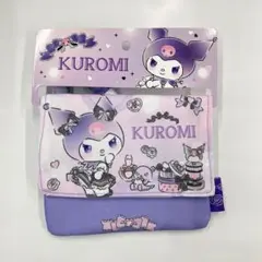 サンリオ クロミ/リボン マルチポケット 移動ポケット クリップ付 新品のサムネイル