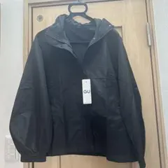 専用です　GU ジーユー　UVカットオーバーサイズブルゾン　S 黒　新品タグ付き