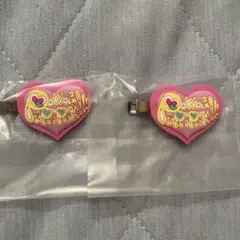 アイカツ！　ガチャガチャ　ぽわぽわプリリン　ラバークリップ　2個セット