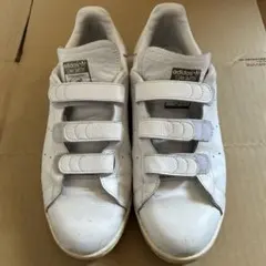 adidas Stan Smith ベルクロ ホワイト×ゴールド　稀少