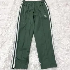 古着 adidas アディダス トラックパンツ グリーン ベッケンバウアー