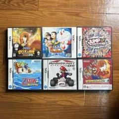 ニンテンドーDSソフト 6本セット　箱説付　美品　ドラえもん　のび太の恐竜など