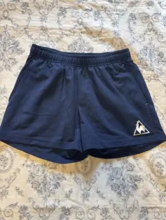 le coq sportif テニス用ハーフパンツ ネイビーのサムネイル