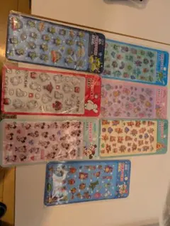 ぷくぷくシールディズニー7種類セット