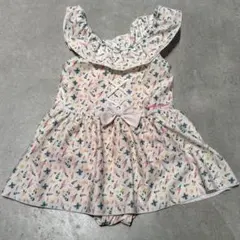 難あり▪︎marie claire フリル小花柄ワンピース水着120cm