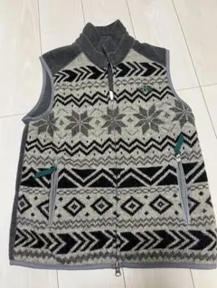 THE NORTH FACE 幾何学模様 フリースベスト Mサイズ