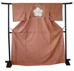 美品 ロング寸 夏物 お茶事に最適 駒絽 色無地（正絹）仕立上り