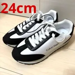 新品 24cm Calvin Klein スニーカー　レディース　ホワイトのサムネイル