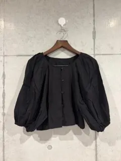 JEANASIS2WAY ボリュームスリーブシェイプブラウ ス