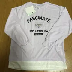 新品！西松屋　sue クマビーズ入りロンT 150cm