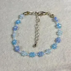 ハンドメイド　ブレスレット　ビーズ