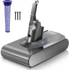 掃除機用バッテリー ダイソン V8バッテリー PSE認証済 LCD残量表示機能のサムネイル