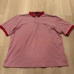 り*中様 LAUREN RALPH LAUREN ポロシャツ XL レッド ボーのサムネイル