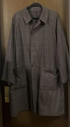 steven alan ステンカラーコート チェック柄