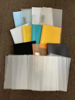 バインダーファイル　クリアファイルなどいろいろセット