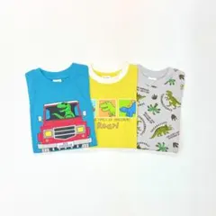 子供服 男の子 長袖Tシャツ まとめ売り 110cm 新品 恐竜 FWN136