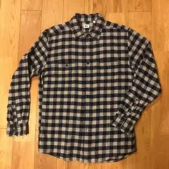 チェックネルシャツ