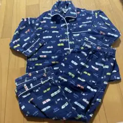 トレイン柄フリースパジャマ