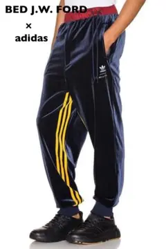 adidas × BED J.W. FORD ベロアトラックパンツ
