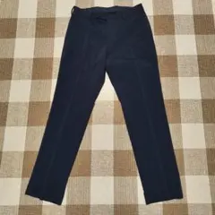 UNIQLO◆感動パンツウルトラライト◆ネイビー◆W79×L76 コットンライク