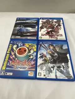 PS Vita リッジレーサー 太鼓の達人 ロードオブアポカリプス 東京ザナドゥ