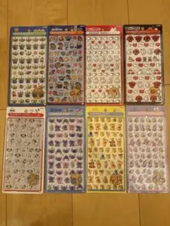 ボンボンドロップシール　ディズニーミニ ８種　コンプリート　正規品