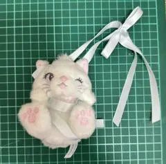 ディズニー　マリーちゃん　マスコット　ぬいぐるみチャーム