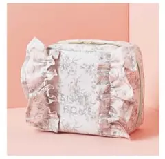 スナイデルホーム大きく開いて映える大容量フリルポーチ